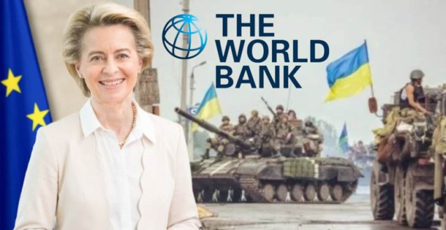 Η Ούρσουλα, οι κούληδες και το μεγάλο φαγοπότι που το βάφτισαν «Ανασυγκρότηση της Ουκρανίας»